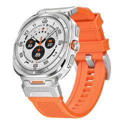 Silver + orange-Strap only