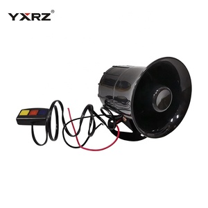 Super Loud ABS Material 30w <strong>12v</strong> 110dB 3 Sound Electronic Car Motorcycle <strong>Horn</strong> With Controller Button <strong>air</strong> <strong>Horn</strong>