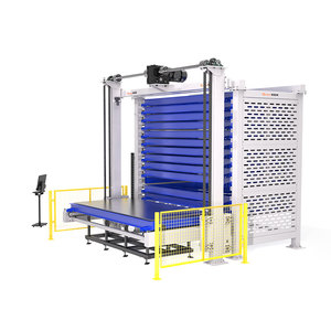 Estructura de estantería multicapa para almacén de material automático de chapa metálica, aprovecha al máximo el espacio del almacén, almacén de placas automático - Product Image 4