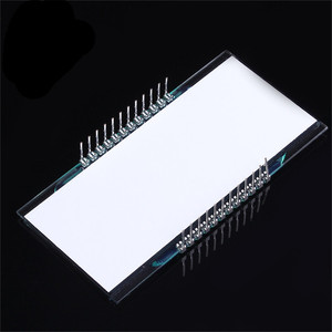 3.3V 1/4 Duty GDC03849 Double Row Segment Temperature Humidity LCD Display - Product Image 3