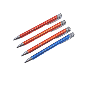 铝笔促销笔带定制标志手柄促销最便宜的铝圆珠笔 - Product Image 4