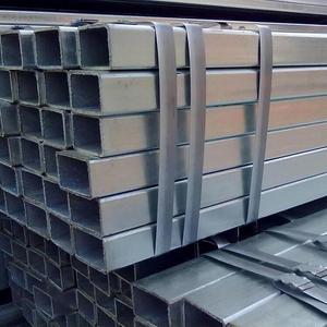 Tubulações galvanizadas Perfis quadrados e retangulares para materiais construção Tubulação quadrada e retangular