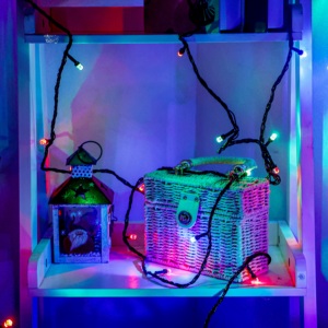 Garten führte Lichterketten für Urlaub Batterie kasten Lampe Schnur Dekorationen Lichter Schnur - Product Image 6