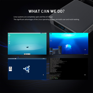 High End Amlogic S922X Hexa Core A73 4GB RAM 8K 4K Digital Signage Player Box Ubuntu Debian 11 Smart Linux TV Box - Product Image 4