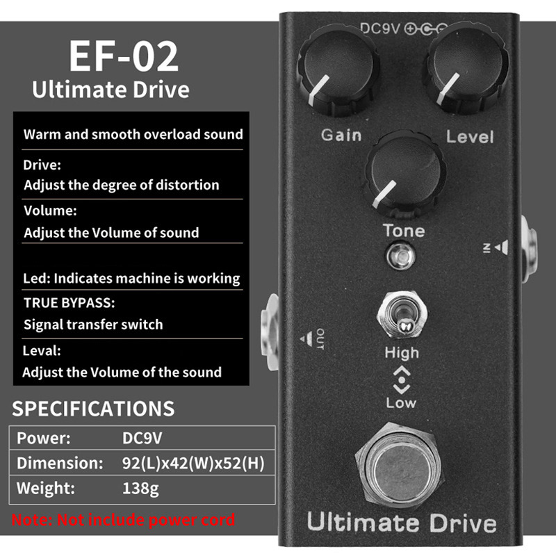Black EF-02 Ultimate Drive