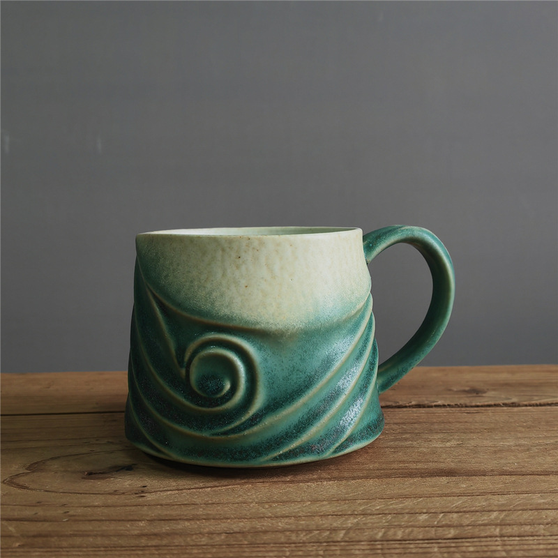 Tazza a spirale per forno, verde, 300 ml