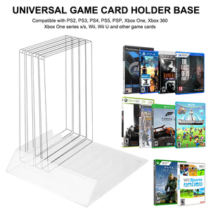 PS5 için PS4 için PS3 için PS2 Xbox için 360 Xbox One serisi X serisi SX BlueRay diskler raf braketi tutucu standı organizatör oyunu - Product Image 3