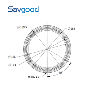 Savgood โอเพ่น SDK 25-225มม. เลนส์มอเตอร์28.7กม. ตรวจจับความไวสูง12um เซ็นเซอร์ IVS เครือข่ายอะนาล็อกระยะไกลกล้องความร้อน - Product Image 2