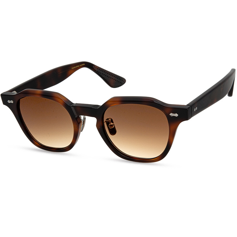 Tortoise-dark brown lens