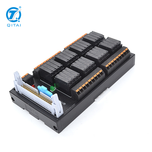 QMY417SL <strong>Input</strong> <strong>Output</strong> DC24V <strong>Relay</strong> <strong>Module</strong> 8 SSR PLC Terminal <strong>Module</strong> - Product Image 2