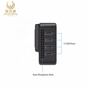 Inversor de potencia directa de fábrica 200W Entrada de enchufe universal dual 12V a salida 220V inversor 4USB interfaz QC3.0X2 + 5V2.4AX2 - Product Image 4