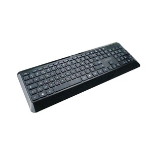 Teclado inalámbrico multifunción, diseño clásico, 106 teclas, tamaño completo, 2,4G, Nano receptor - Product Image 1