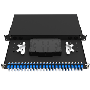用于FTTH的高质量48-288端口光纤外壳LC/SC/ST/FC SPCC光学接线板 - Product Image 1