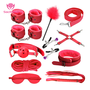 萨克诺夫成人性玩具SM供应商恋物癖10件套<span class=keywords><strong>Bdsm</strong></span>约束齿轮皮带束缚套装情侣调情游戏