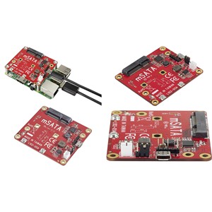 Экран преобразователя Renkforce USB/mSATA подходит для (Наборы для разработки): Raspberry Pi®(940910077225) - Product Image 1