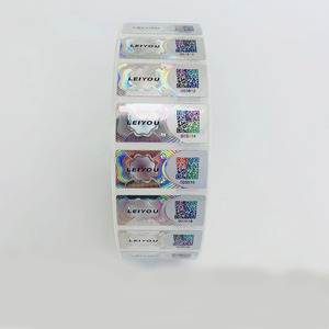 Miếng Dán Hologram Mã Qr Chống Giả Mạo 3d Tùy Chỉnh Số Sê-ri Nhãn Dính Dạng Cuộn - Product Image 2