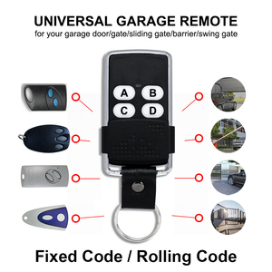 Universal Garage Door <strong>Remote</strong> <strong>Control</strong> 433.92MHz <strong>Duplicator</strong> Clone 433-868MHz <strong>Rolling</strong> <strong>Code</strong>&amp;Fixed <strong>Code</strong> Gate Keyfob Controller Opener - Product Image 4