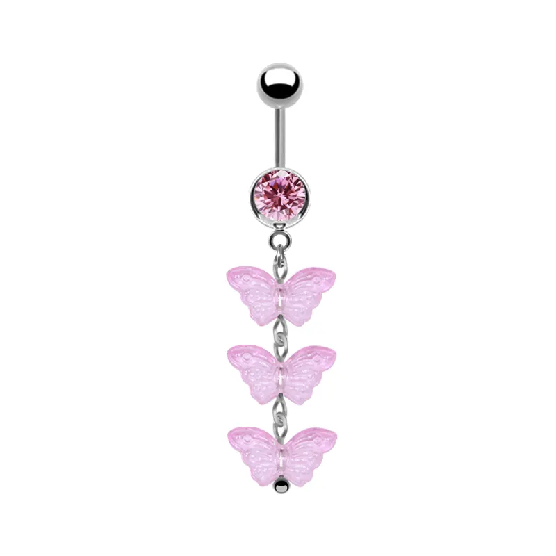 pink 3 butterfly