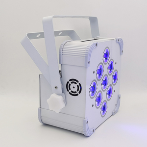 9x18W Battery Powered Wireless <strong>DMX</strong> <strong>Led</strong> Rgbwa UV LCD <strong>Display</strong> with WiFi Remote <strong>Control</strong> - Product Image 3