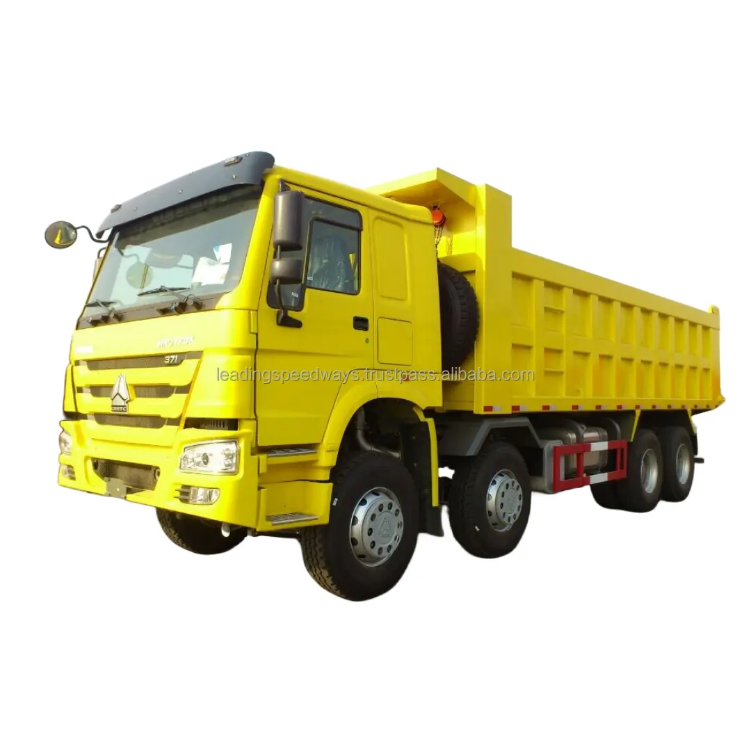 מותג חדש sino howo משאית sinotrk howo 8 x4 משאית 371hp 12 גלגלים 40t 60 dump משאית למכירה