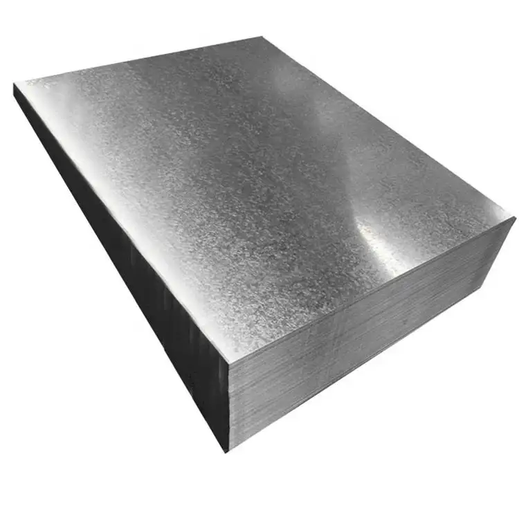 Lamiera di zinco zincato Gi lamiera di ferro lamina di Zero lustrini in acciaio piatto/bobine