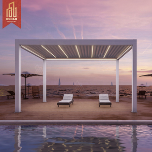 PERGOLA METAL OUTDOOR <strong>GAZEBO</strong> for GARDEN SUPPLIES,GARDEN <strong>LINE</strong> ALUMINIUM TUBE <strong>GAZEBO</strong> WITH METAL ROOF - Product Image 2