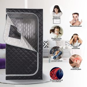 Tam vücut ev buhar Sauna seti 4L vapur büyük katlanabilir bir kişi Spa buhar taşınabilir Sauna