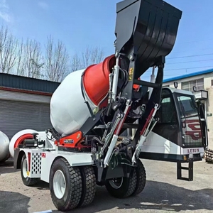 Einfach zu fahrender automatischer Rad diesel Selbst laden der Betonmischer Betonmischer LKW und Entladen von Beton ausrüstung - Product Image 4
