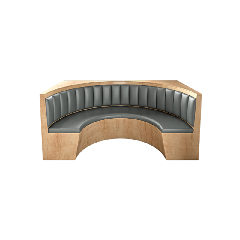 Semicircle booth (grey)