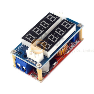 Max 5A regolabile blu rosso CC CV Step Down ricevitore modulo di carica voltmetro digitale amperometro Display LED Driver per Arduino