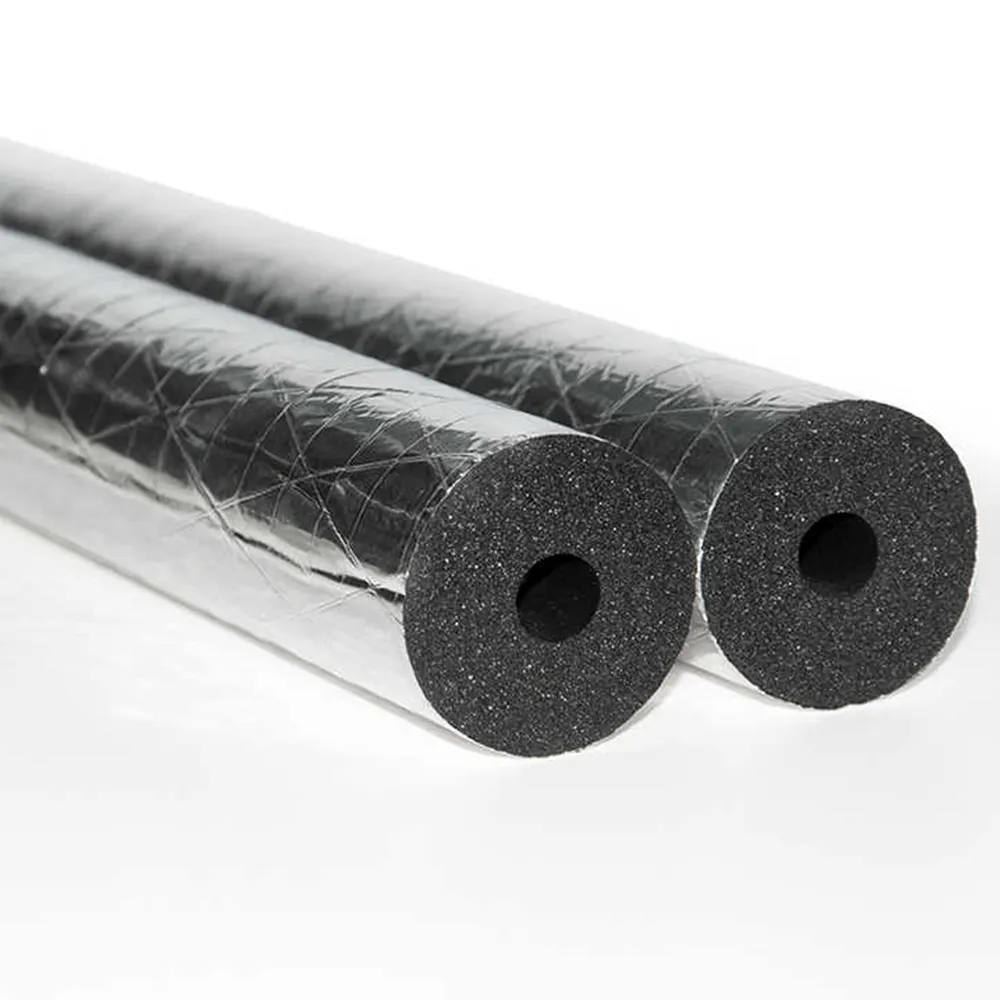 Funas PVC/nbrゴムプラスチック絶縁パイプフォームチューブ材料オイル材料チューブニトリル独立気泡チューブ