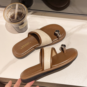Plaj Flip-flop ve düz sandalet ile eşleştirilmiş kadınlar için Flip-flop 2025 yeni stil, etekler için en iyi maç - Product Image 5