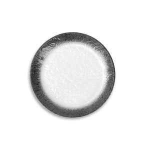 牢不可破的三聚氰胺中式墨水彩色餐盘塑料开胃菜和派对小吃盘