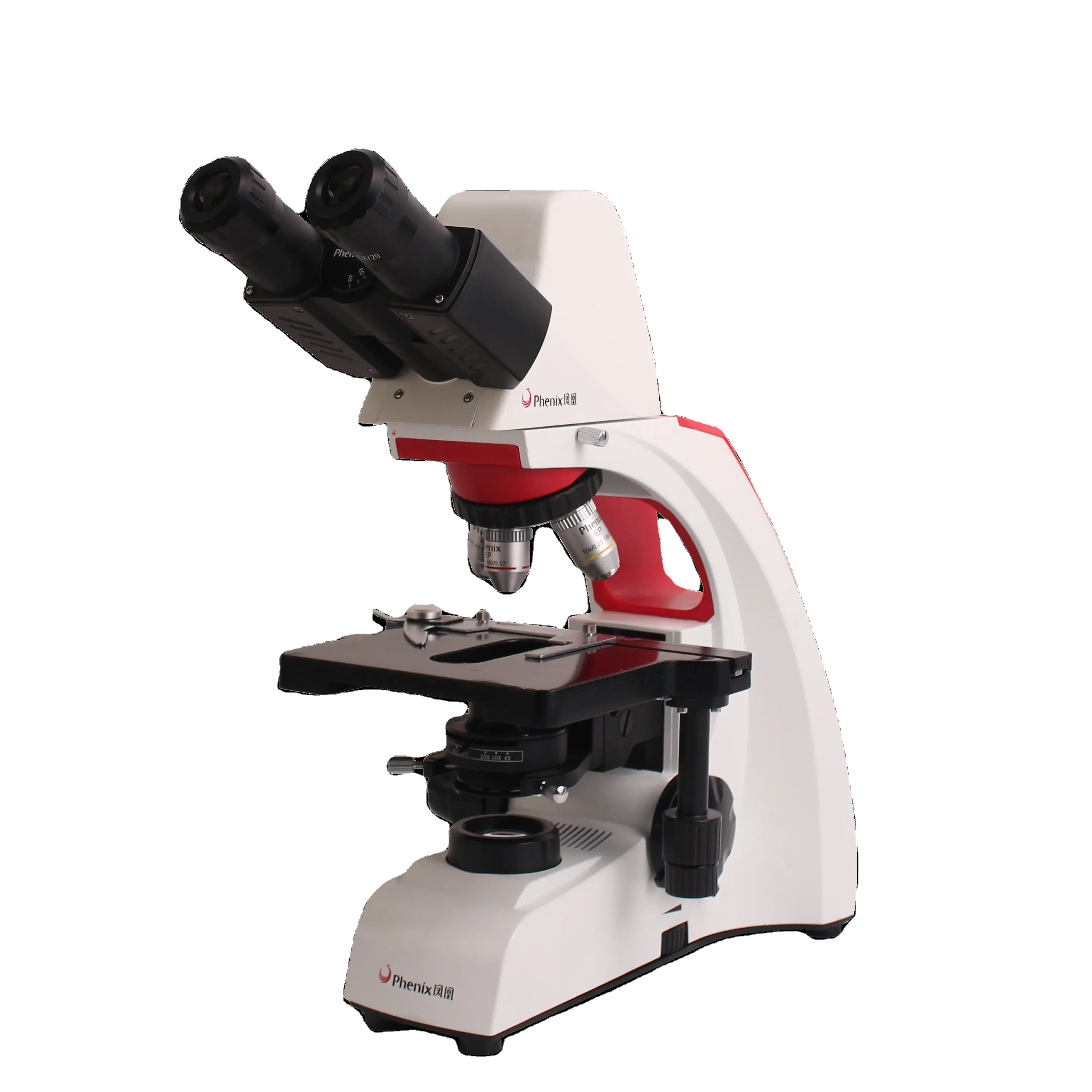 Phenix BMC300 9600X Objetivo acromático infinito Cámara digital integrada de 5MP Microscopio biológico médico binocular clínico