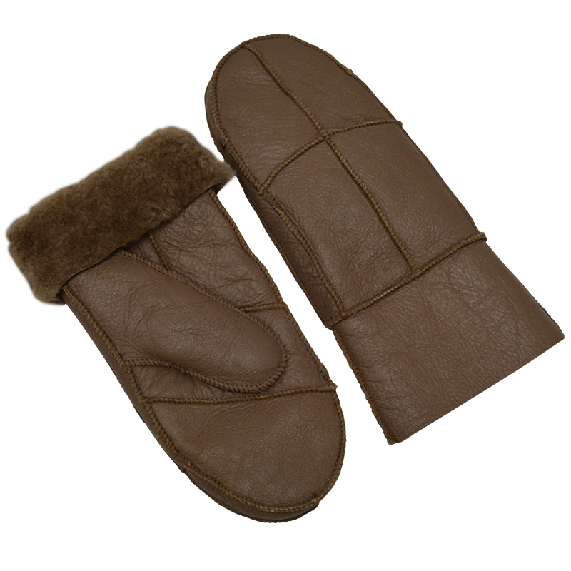 Cuir brun foncé-épissure