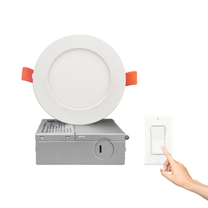 DANS 7W/9W/12W/18W/24W Round ultra Thin Recessed Pot Led <strong>Light</strong> Panel Concave Led Panel <strong>Light</strong> Ceiling - Product Image 1