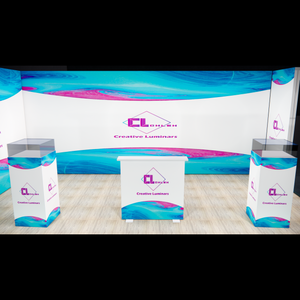 10X20 <strong>Exhibition</strong> Stand 3d <strong>Models</strong> Design Double Sided Light Boxes <strong>for</strong> LAS VEGAS CES Electronics Show - Product Image 4