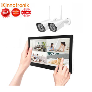 Innotronik Smart Touch Screen NVR Kits Wifi <strong>IPC</strong> <strong>Camera</strong> Video Wireless CCTV System 4CH 8CH Wireless 10 Inch LCD Display 3MP HD - Product Image 3