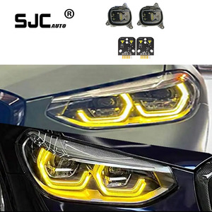 BMW F97 X3M F98 X4M G01 X3 G02 X4 limon sarı modülü için SJC sarı LED modülü yüksek düşük işın kafa lambaları modülü 2022-mevcut - Product Image 1