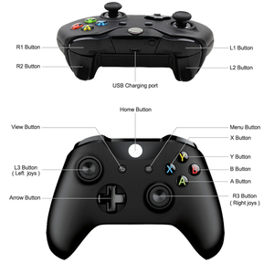 Xboxes用MandoControleゲームパッド1つのスリムな高品質XBビデオゲームコンソールアクセサリーコンソールジョイパッドPCリモートジョイスティック - Product Image 3