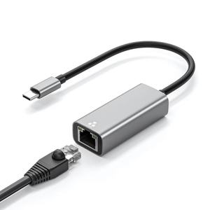 XPUT USB 3.1 2.5Gbps USB C RJ45 ağ kartı 2500Mbps Lan kartı kablolu tip C LAN Ethernet adaptörü dizüstü/PC için - Product Image 1