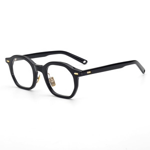 Shenzhen yüksek kaliteli asetat retro gözlük çerçeveleri erkekler ve kadınlar için optik çerçeve retro gözlük çerçeveleri - Product Image 3