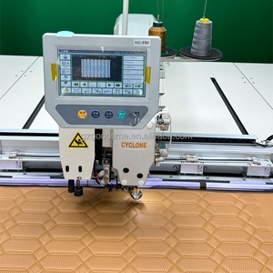 Máquina DE COSER automática de alta velocidad con patrón de plantilla de programación CNC para funda de asiento de coche artículos de cuero - Product Image 2
