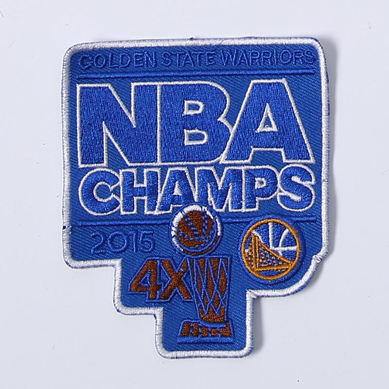 Champion de la NBA Warriors 8,5 * 10 cm en 2015