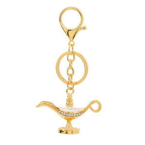 Trung Quốc Nhà cung cấp Móc Chìa Khóa Aladdin đèn vật liệu kim loại men màu sắc khác nhau có sẵn - Product Image 3