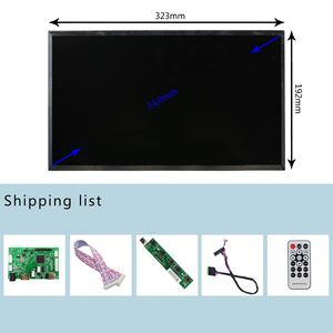 Módulo Lcd Usb Placa Convertidora de controlador de 40 pines Pantalla Lcd Diy de 14 pulgadas Pantalla Lcd de retroiluminación Led de 14 "1366X768 Ltn140At02 - Product Image 6