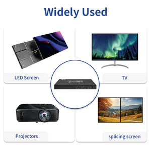 Многоэкранные командные центры в 9-выходном режиме HDMI/DP 3x3 2x3 2x4 1x8 режимов видео настенный процессор - Product Image 4