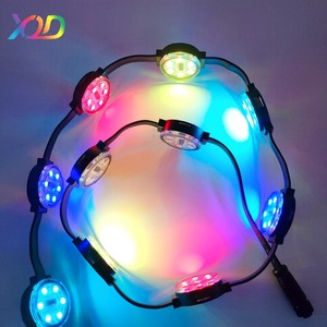 XQD Factory Custom DMX512 RGB RGBW Wasserdichte LED-Außen beleuchtungs lösung IP67 Digitales Pixel licht für Themenparks - Product Image 3
