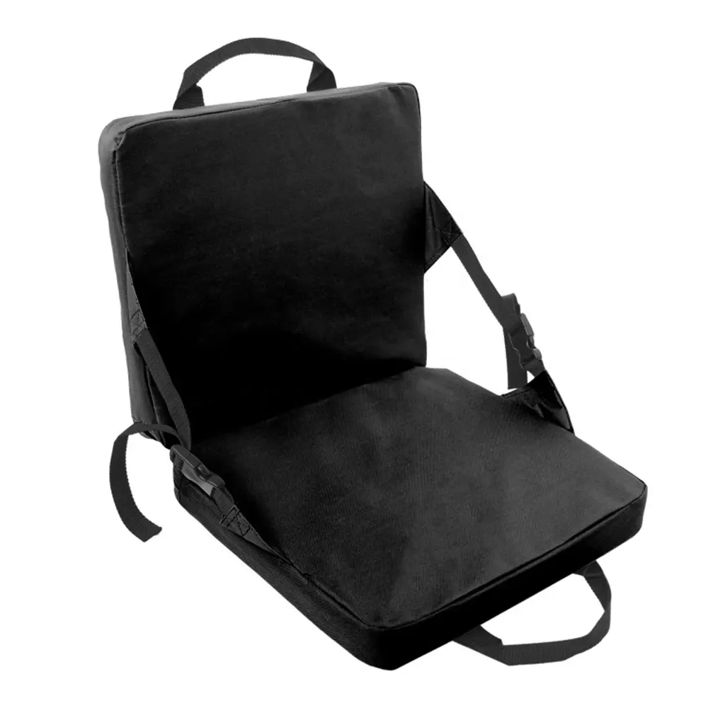Assento de caiaque de canoa newbility, cadeira impermeável de estádio com suporte traseiro confortável