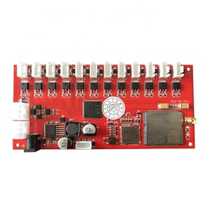 Scheda PCB per sistema di controllo degli armadietti a 12 vie da esterno 2G 4G controllo accessi IP/TCP rete personalizzabile OEM & Logo - Product Image 4